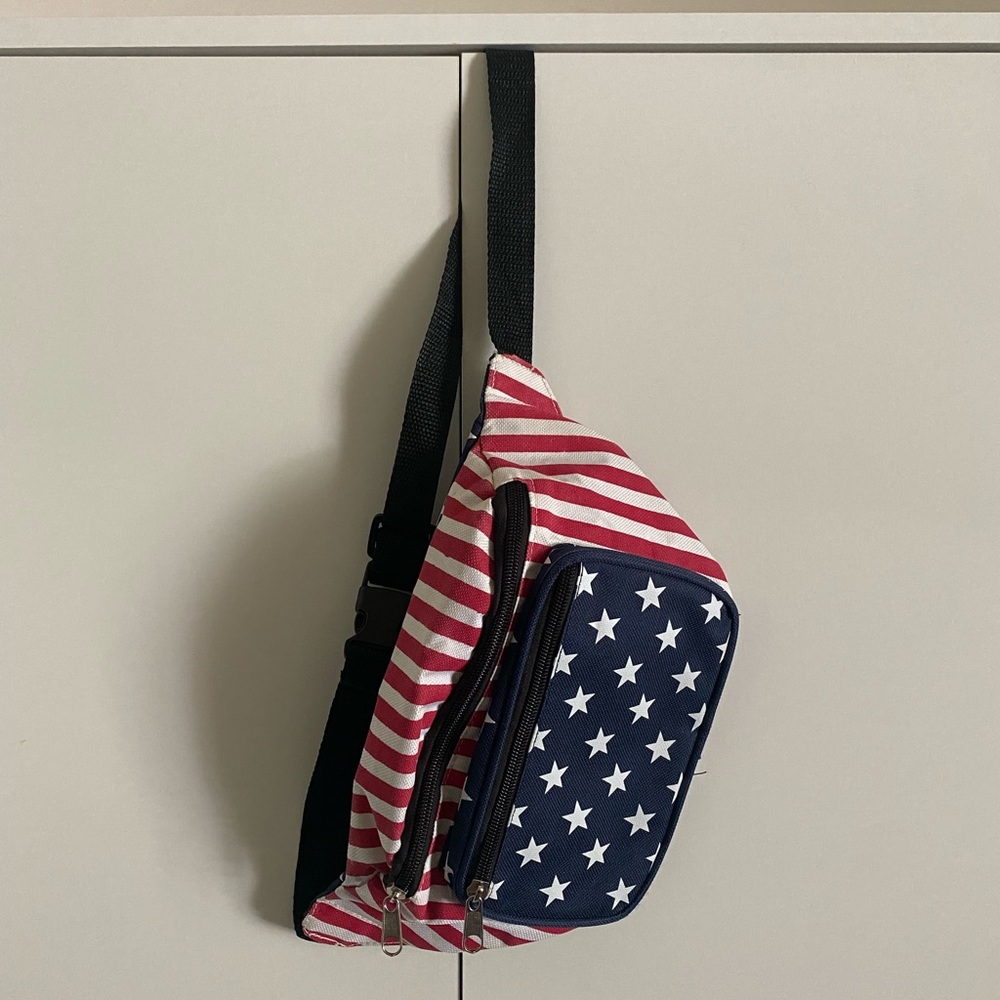 American Flag Fanny Pack HALLOWEEN